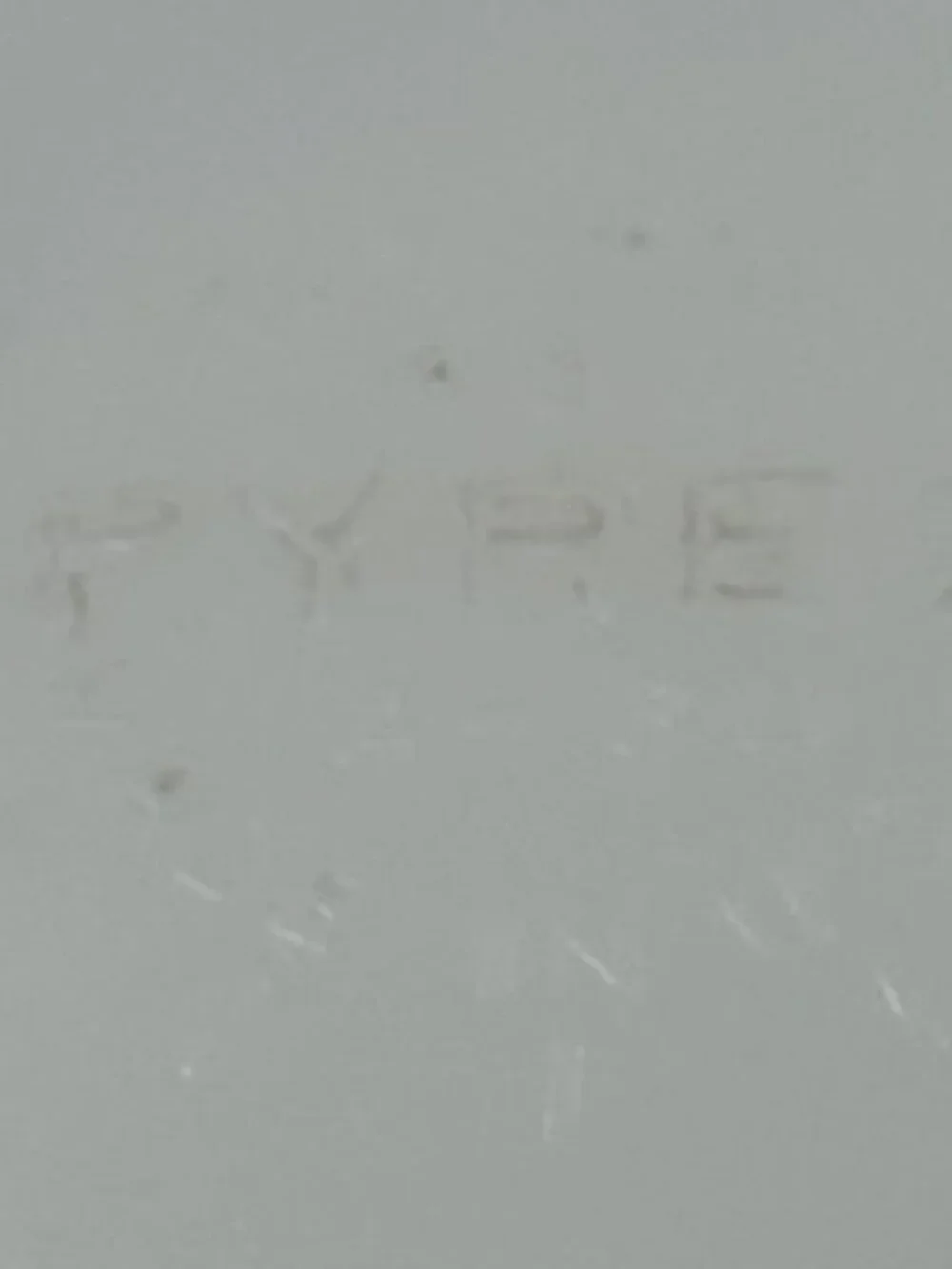 Pyrex #403 mixing